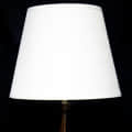 COUPLE PAINTED TABLE TOP BOTTLE LAMP WITH SHADE - rear_view