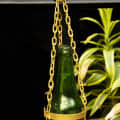 COUPLE PAINTED  HANGING BOTTLE - rear_view