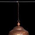 Antique Copper Polished Hanging Lamp - top_view