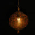 Antique Copper Polished Hanging Lamp - rear_view