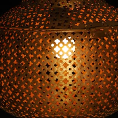 Antique Copper Polished Hanging Lamp