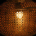 Antique Copper Polished Hanging Lamp - left_view