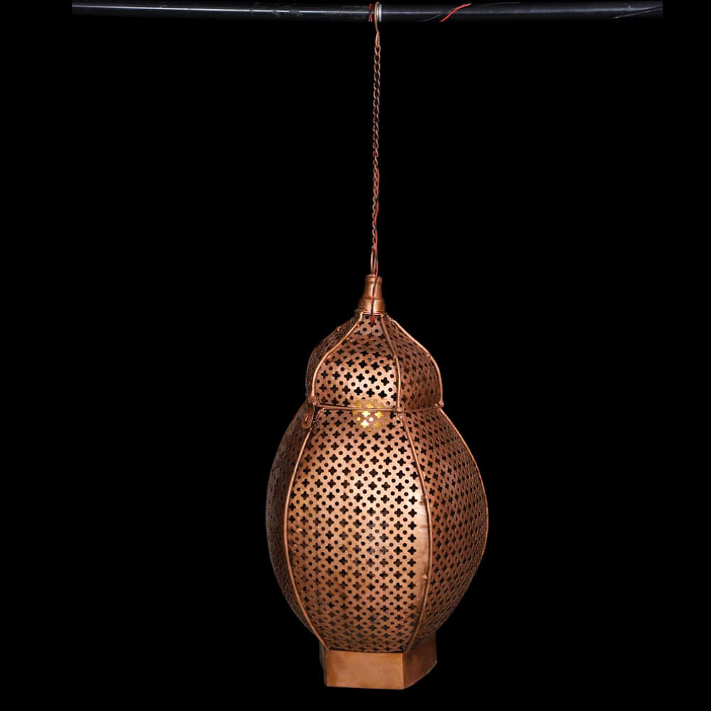 Antique Copper Polished Hanging Lamp Type 02 - photo