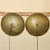Brass Polished Wall Hanging Lamp Set Of 2 - photo