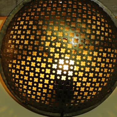 Brass Polished Wall Hanging Lamp Set Of 2 - left_view