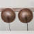 Antique Copper Polished Wall Hanging Lamp (Set Of 2) - photo