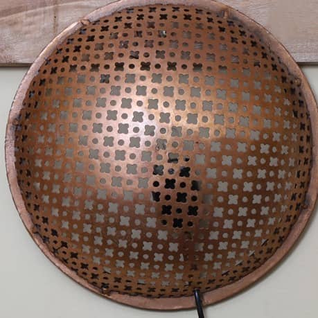 Antique Copper Polished Wall Hanging Lamp (Set Of 2)