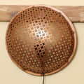 Antique Copper Polished Wall Hanging Lamp (Set Of 2) - left_view