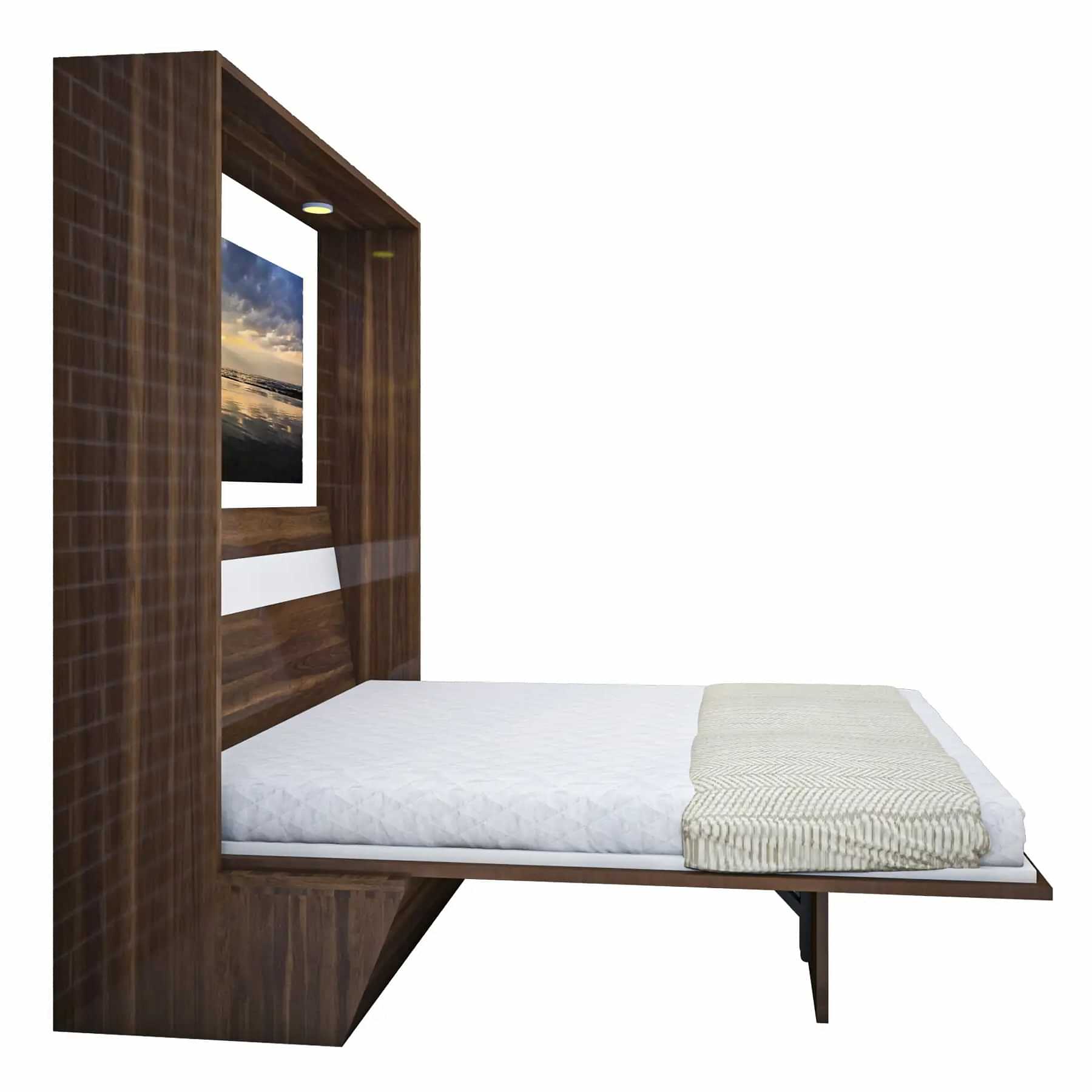 Neptune C Wallbed with Sofa Queen size - photo