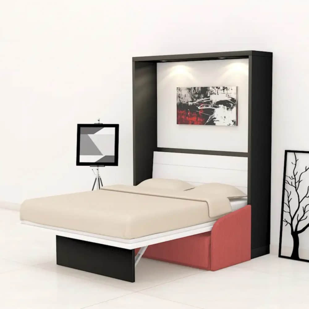 Neptune E Wallbed with Sofa Queen size - photo