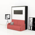 Neptune E Wallbed with Sofa Queen size - rear_view