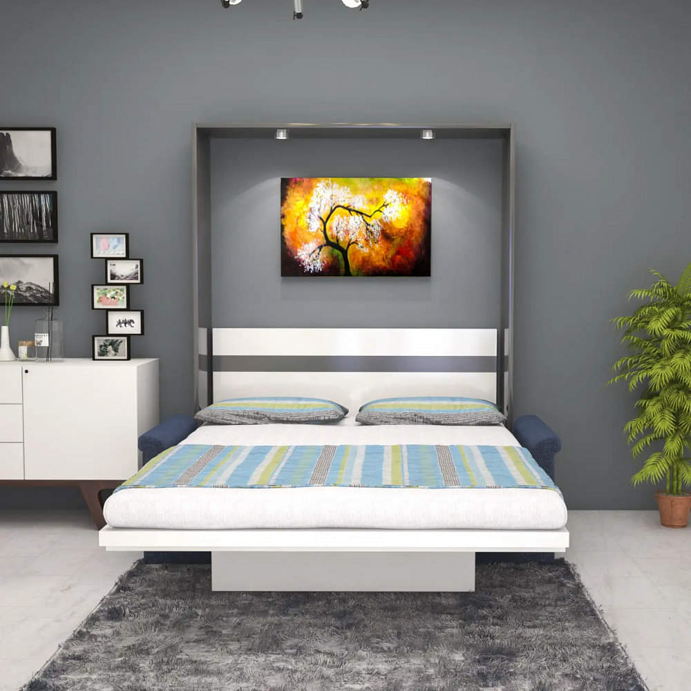Oliver A Wallbed with Sofa Queen size - photo