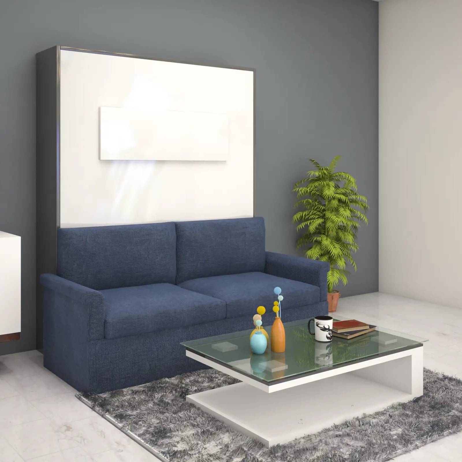 Oliver A Wallbed with Sofa Queen size