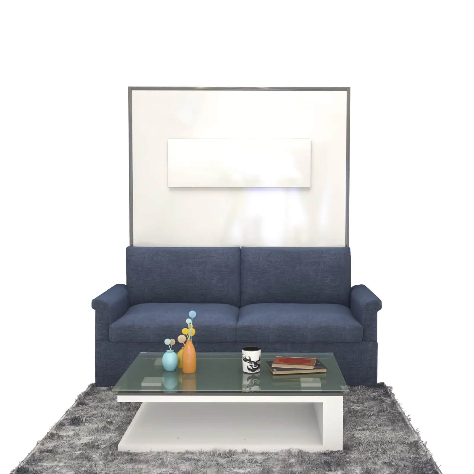 Oliver A Wallbed with Sofa Queen size - right_view