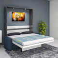 Oliver B Wallbed with Sofa Queen size - front_view