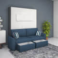 Oliver B Wallbed with Sofa Queen size - rear_view