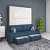 Oliver B Wallbed with Sofa Queen size - rear_view