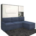 Oliver LX Wallbed with Sofa Queen size - right_view