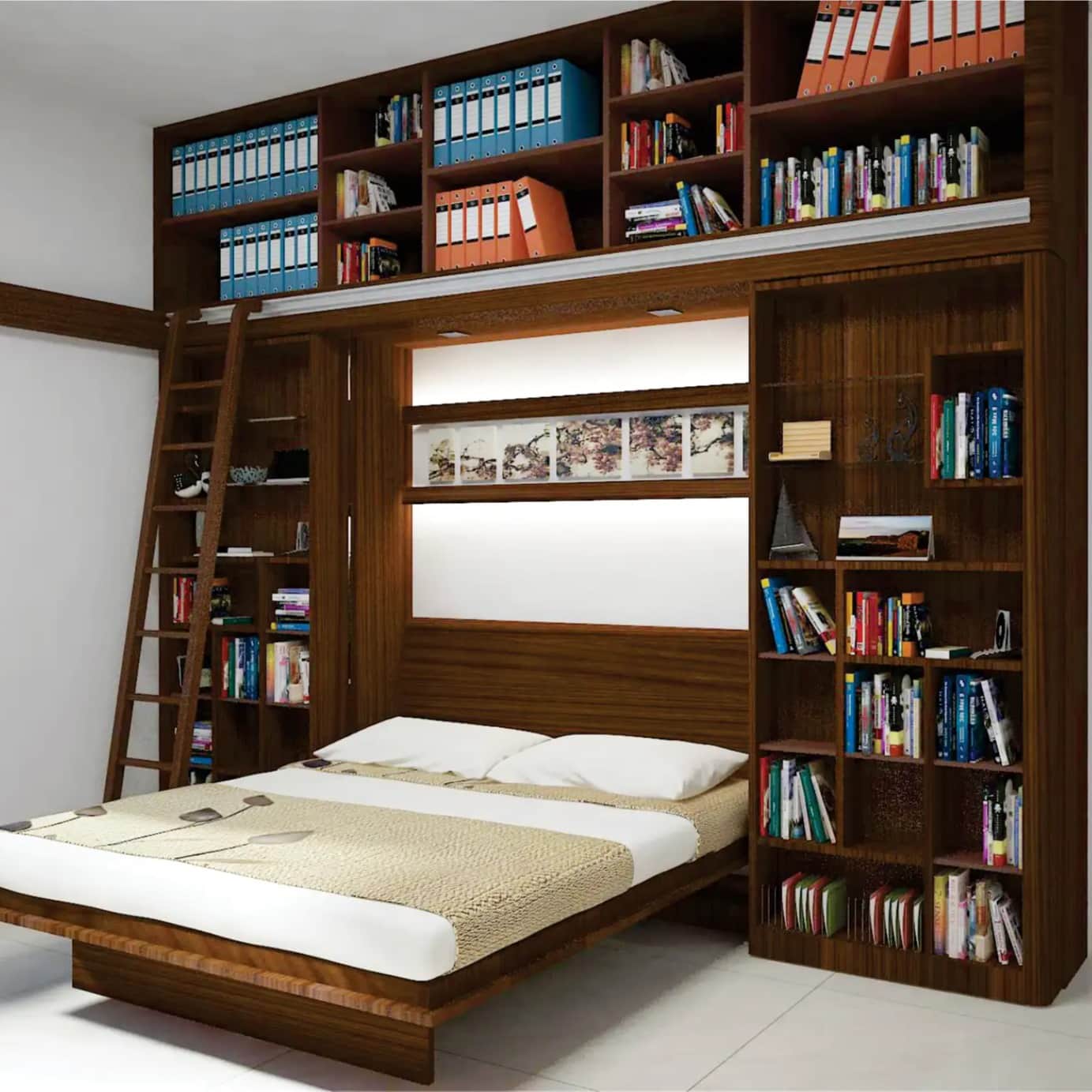Magnus Ultra Queen Size OnePlus Wallbed Systems - front_view