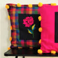 Handembroidered Cushion Covers - rear_view