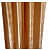 Cream Polyster Curtain - left_view