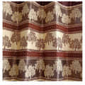 Brown Polyster Curtain - top_view