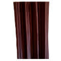 Brown Polyster Curtain - rear_view