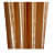 Cream Polyster Curtain - rear_view