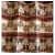 Red Polyster Curtain 2 - top_view