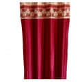 Red Polyster Curtain 2 - left_view
