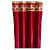 Red Polyster Curtain 2 - left_view