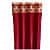 Red Polyster Curtain 1 - left_view