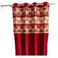 Red Polyster Curtain 3 - photo
