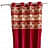 Red Polyster Curtain 3 - photo