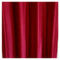 Red Polyster Curtain 3 - top_view