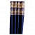 Blue polyster Curtain 2 - left_view
