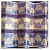 Blue Polyster Curtain 1 - top_view
