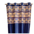 Blue Polyster Curtain - photo