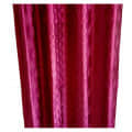 Wine Polyester Curtain - top_view