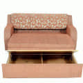 Akron Modern Convertible Bed Sofa - top_view