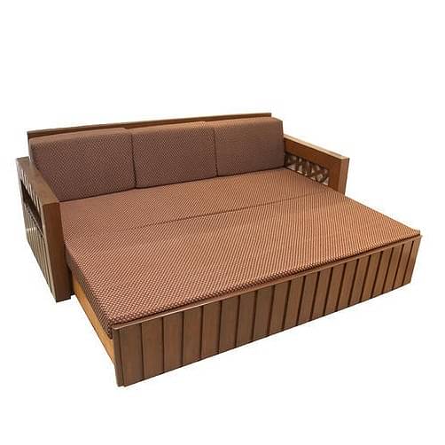 Bedford Sofa Cum Bed In Brown