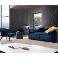 Luxury 3 Seater Sofa in Blue Color - photo