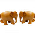 Wooden elephant (Pack of 2) - photo