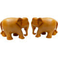 Wooden elephant (Pack of 2) - top_view