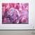 Artz City's 'Purple Canyon' Abstract Art - photo