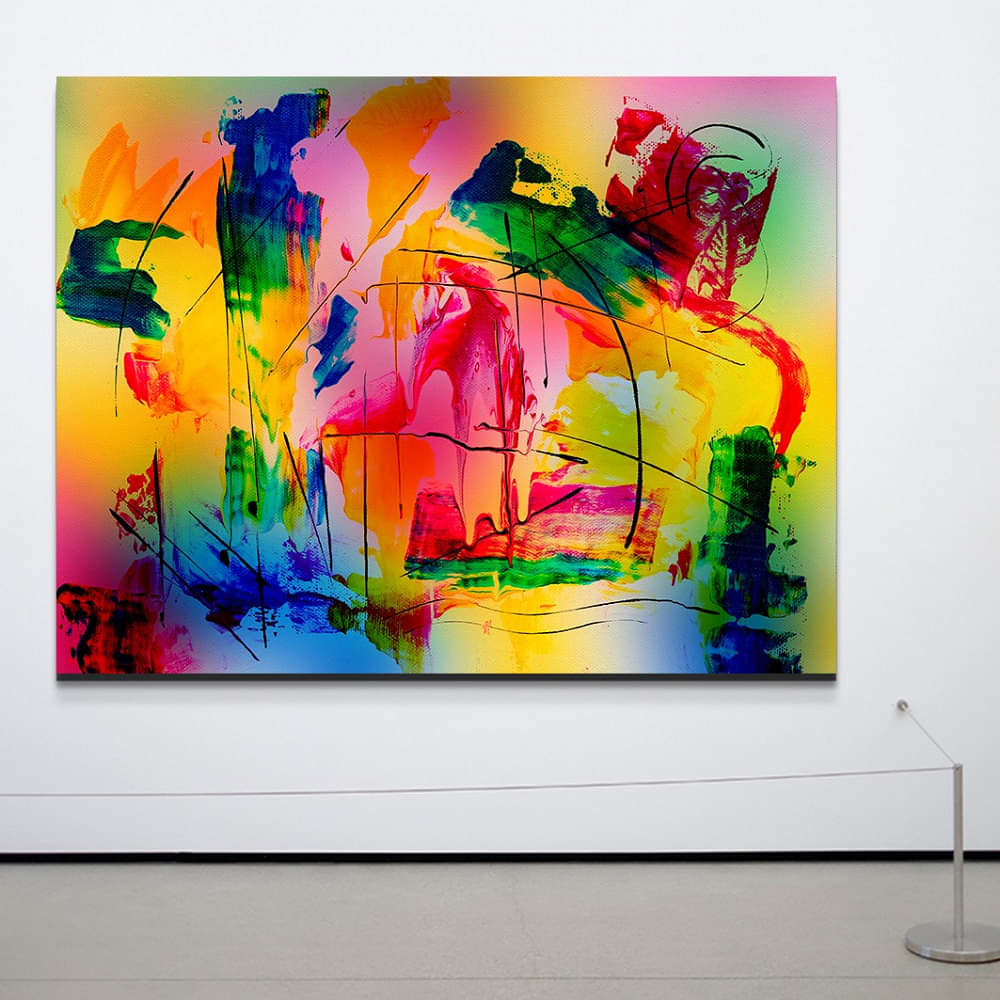 Artz City's 'Exhilarated Art' Abstract Art - photo