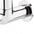 DIAMOND LONG BODY DECK MOUNTED TAP - rear_view