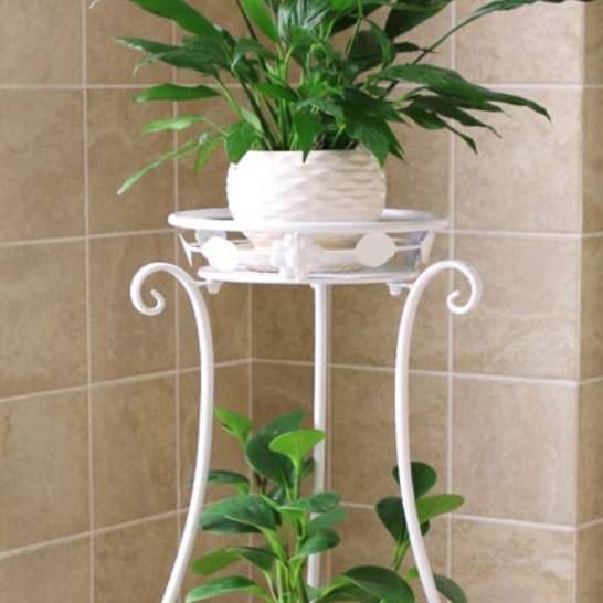 Iron/Polyester Flower Pot Stand