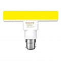 PHILIPS 5W B22 LED Yellow Bulb, - front_view