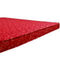 Mattress in Maroon Color - top_view
